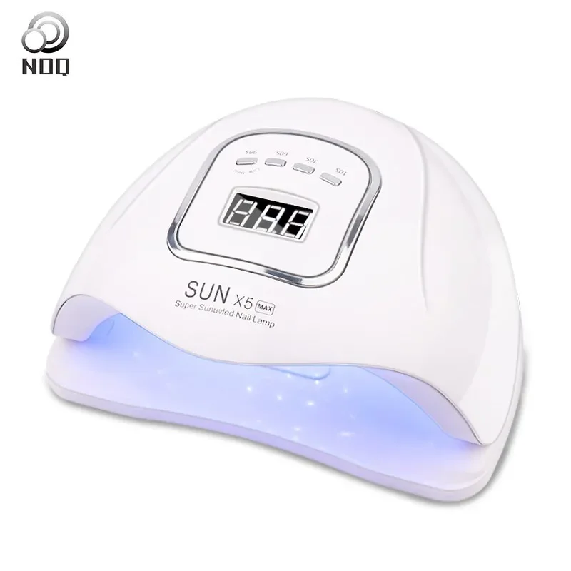 Лампа для маникюра SUNX5 MAX, 45 светодиодов, с ЖК-дисплеем