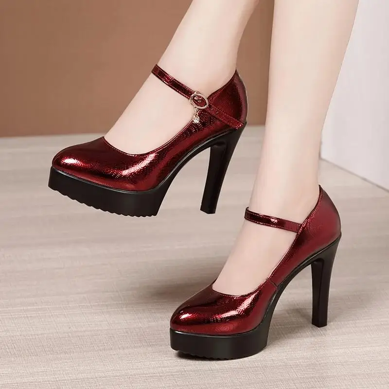 Фото Sepatu Хак tinggi wanita, sepatu kerja Model ручная работа №3