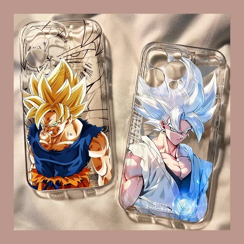 Чехол для телефона Dragon Ball для Xiaomi 13 Redmi Note 12 11 10 Pro Turbo Poco F5 F4 F3 X5 X4 X3 Goku Vegito плавки Gotenks Phonecase