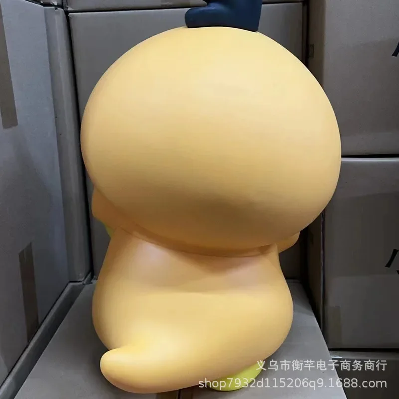 Фото Аниме Покемон 1:1 большой размер Psyduck Большая фигурка Пикачу Косплей экшн-модель кукла Фигурка рождественские подарки сюрприз №3