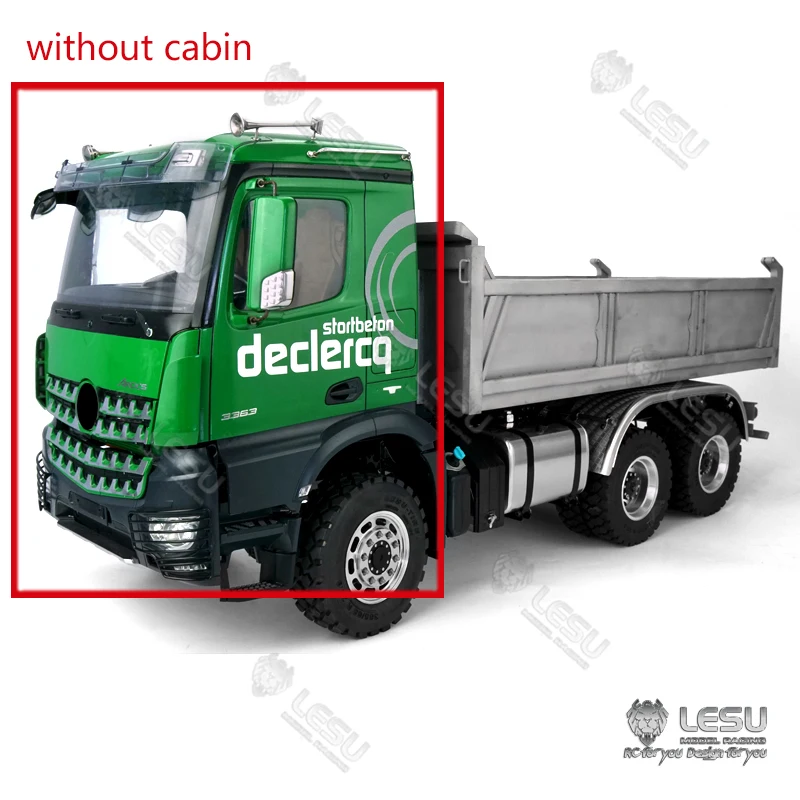 Lesu 1/14 6*6 Rc самосвал для гидравлической системы 3363 3348 без кабины Th15857