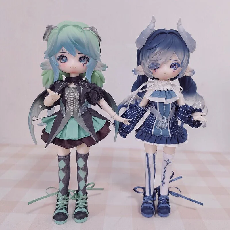 Фото Lulu слепая коробка, серия симфонических стихов, подвижная модель Kawaii, кукла Bjd, аниме, фигурка, периферия, украшение для рабочего стола, подарок на день рождения №4