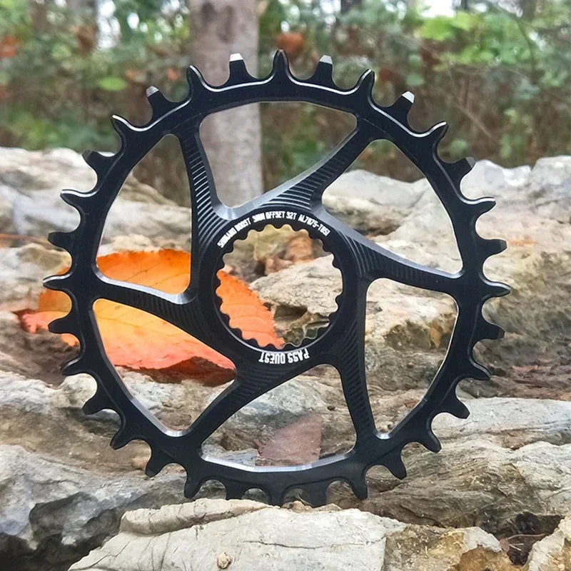 Фото Велосипедные звездочки PASS QUEST со смещением 3 мм/6 мм для шатунов Shimano Boost с прямым креплением M6100 M7100 M8100 M9100 Аксессуары для велосипеда №3