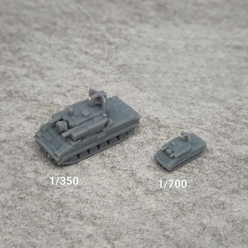 5 шт. 2K22 Тунгусская противовоздушная система, модель из смолы 1/350 или 1/700, миниатюрная модель боевого танка TK651