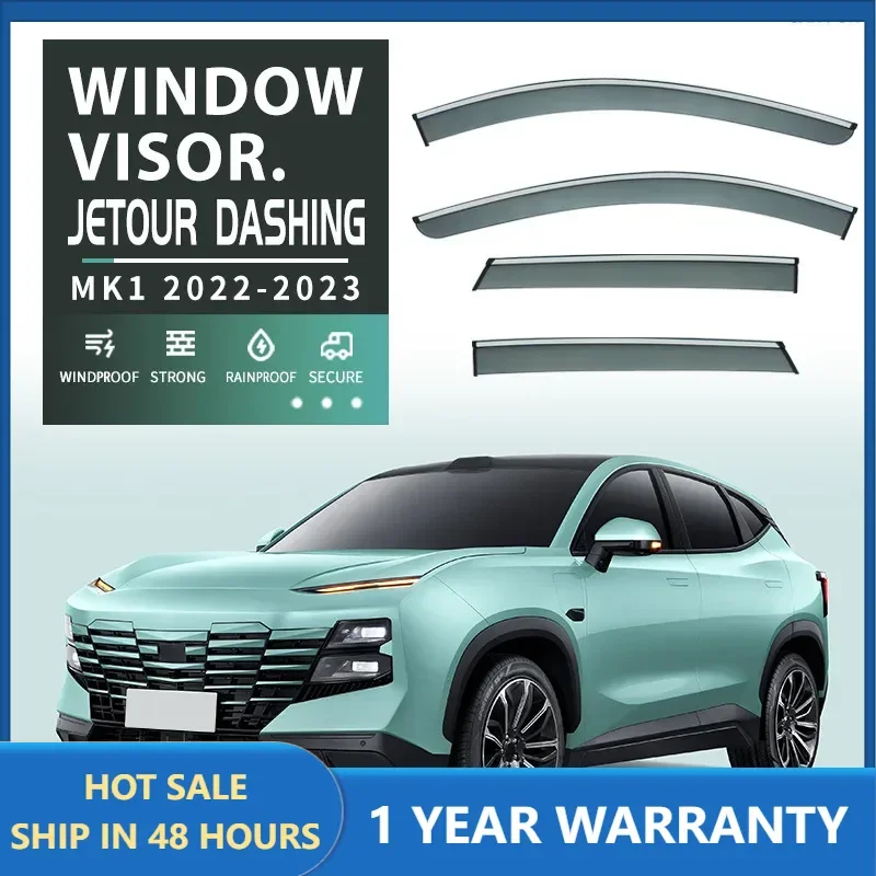 Для Chery JETOUR Dashing 2022+ козырек на окно автомобиля, тент, навесы, лобовое стекло, боковое окно, козырек от дождя, аксессуары для стайлинга автомобилей