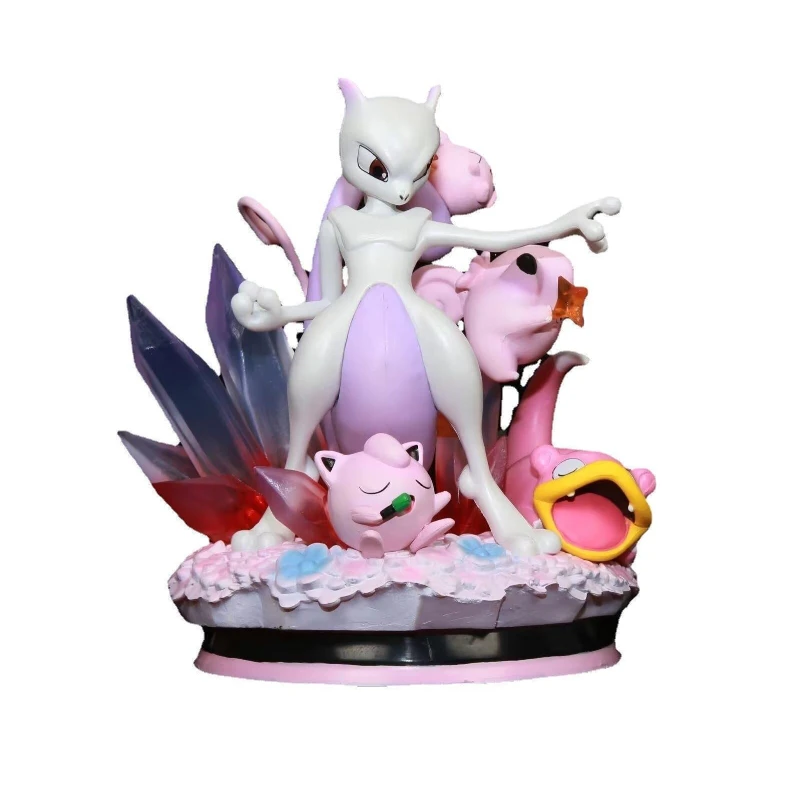 16 см новый Pokemon Mewtwo аниме фигурка периферийные устройства ПВХ модель статуя украшения для рабочего стола дети подарки на день рождения и фестиваль игрушки (art.: 3920cd9560833) - 3920cd9560833