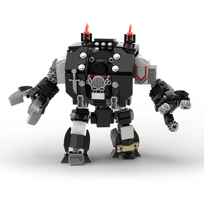 Популярные игры 40K, модель здания, Moc, кирпичи, молоток, боевой мех, коллекция, технологические блоки, подарочные модульные рождественские игрушки, наборы «сделай сам» (art.: 3920cda43ee89) - 3920cda43ee89
