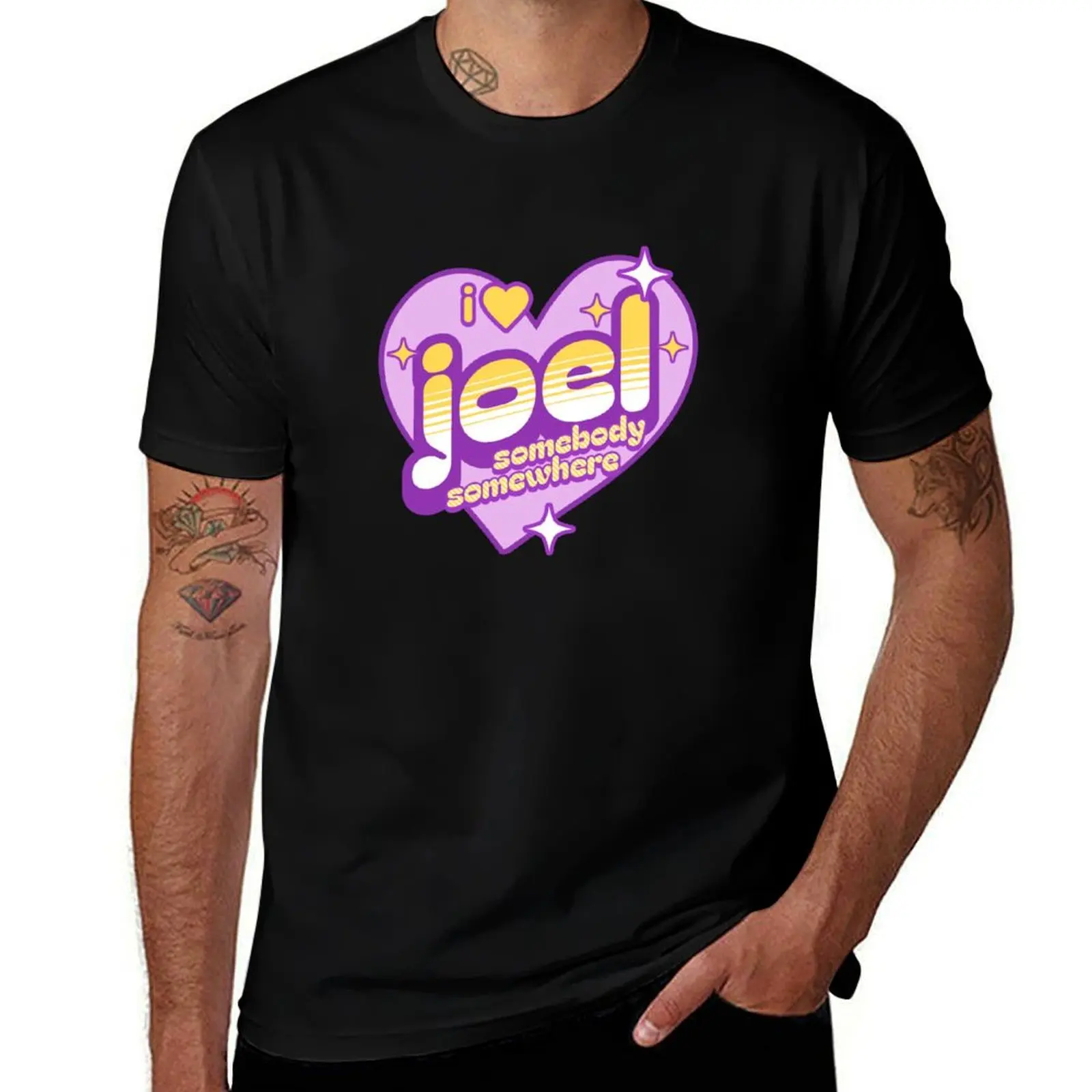 Футболка I LOVE JOEL Somebody Somewhere Sam Joel HBO Max hulu, мужские забавные хлопковые футболки с рисунком, мужские 100%