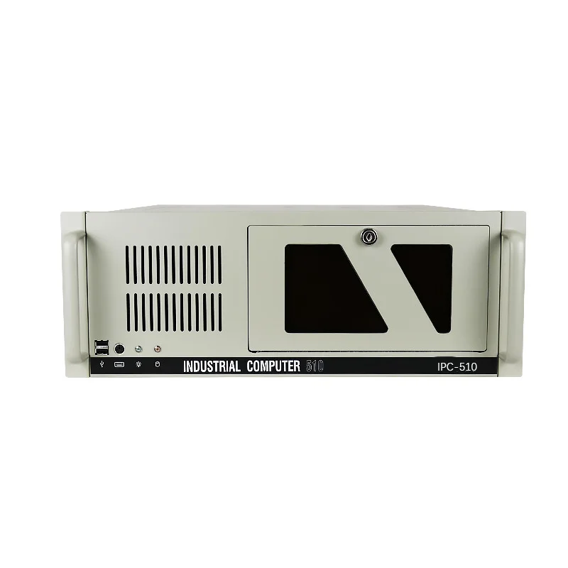 Высокопроизводительный прочный промышленный встроенный компьютер 4U IPC-510 B75 I3/5/7 LGA1155 с аксессуарами для ПК-контроллера