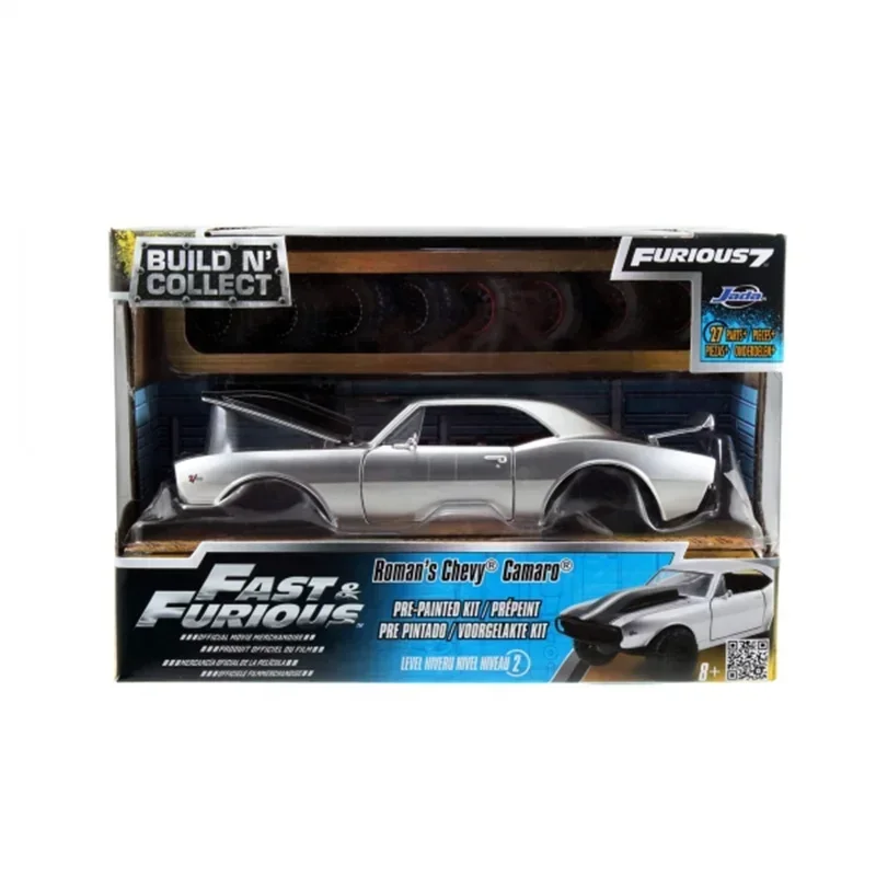 Модель автомобиля Jada 1:24 модель модели Chevy Camaro модель автомобиля литые игрушечные автомобили из металла 12 + y автомобиль подарок для детей Коллекция J51 1967