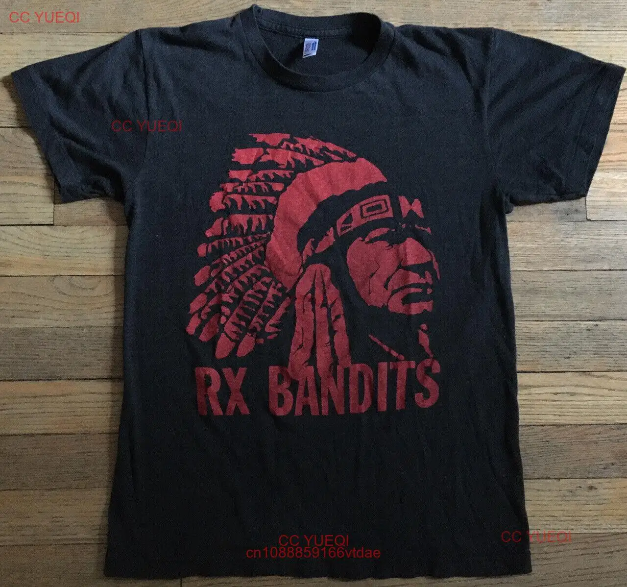 VTG Rx бандиты 2011 концертная походная рубашка, серая, унисекс, Мужская Sm, Ska панк