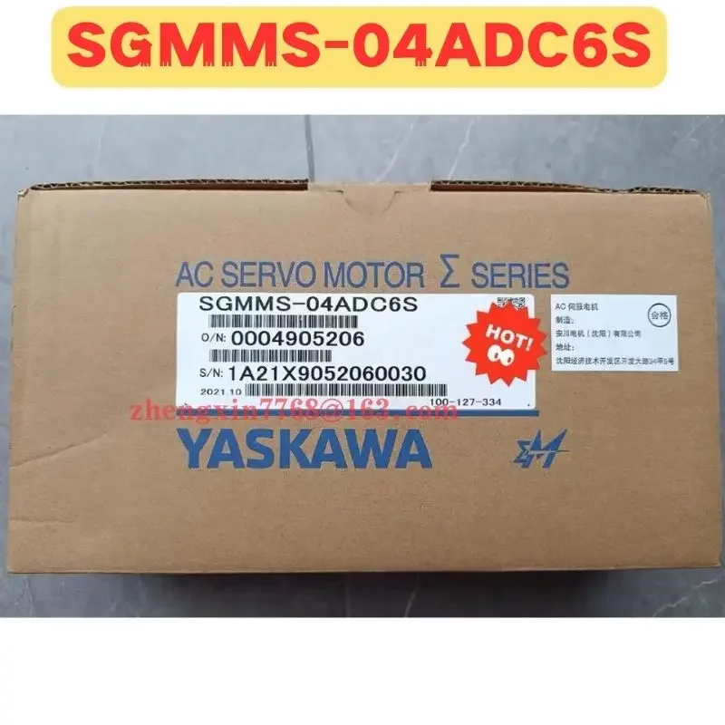 Совершенно новый оригинальный серводвигатель SGMMS-04ADC6S SGMMS 04ADC6S