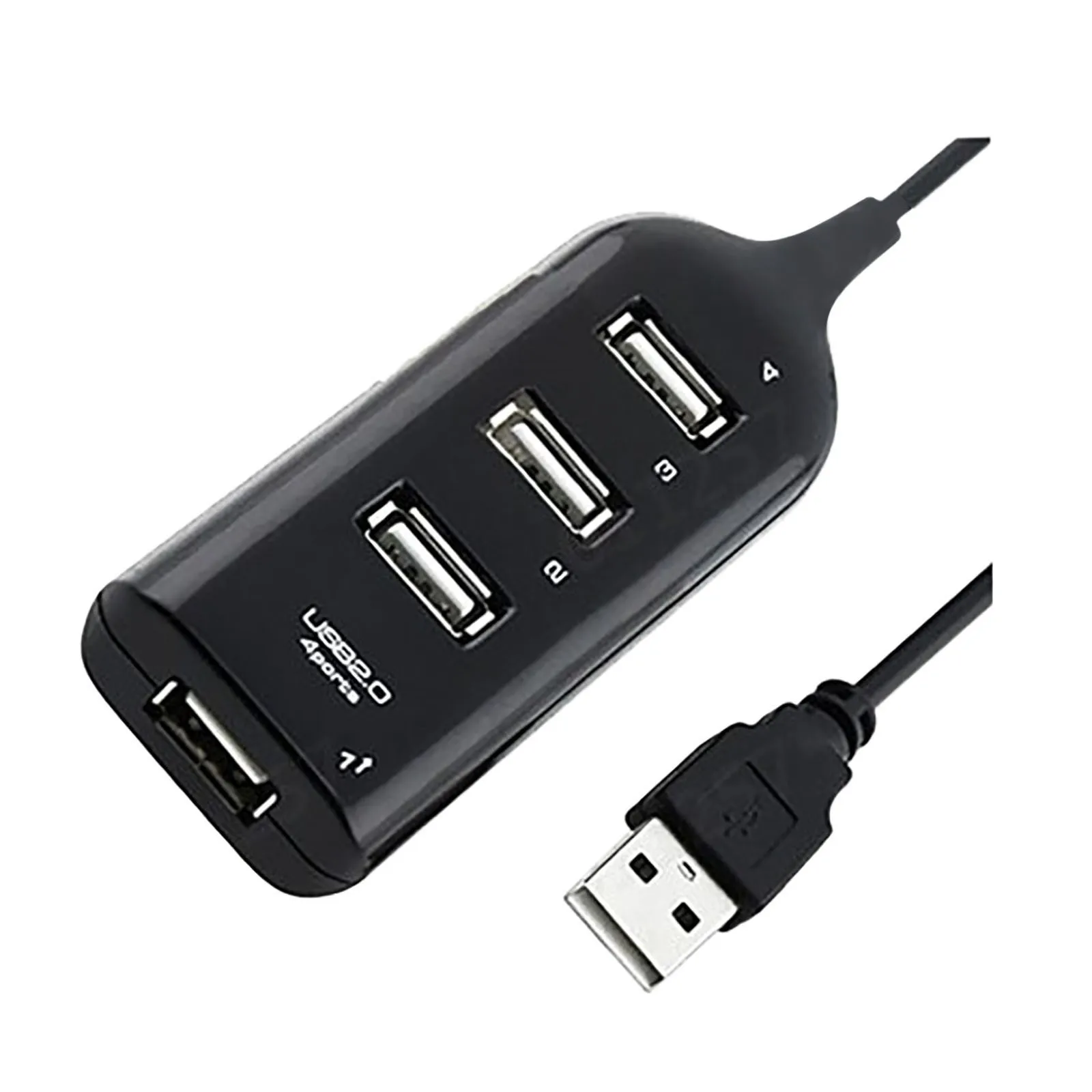 Специальное предложение, бесплатная доставка, Usb, черный, белый высокоскоростной 4-портовый разветвитель, адаптер для ПК, компьютерные аксессуары