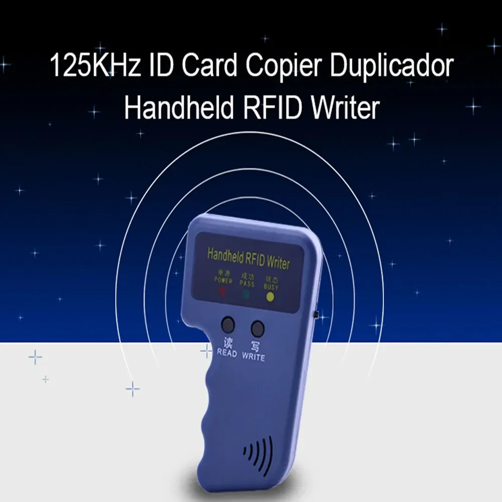 Фото RFID-программист 125 кГц, Дубликатор, копир, писатель, считыватель, писатель, клонер идентификационных карт и ключ №5