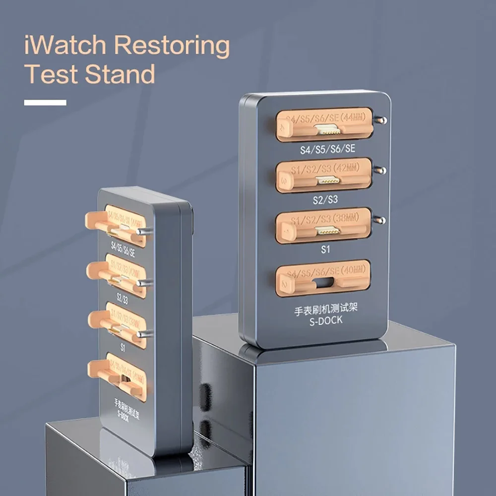 Плата JC JCID Aixun S-Dock Awrt IBUS адаптер рестастор инструмент для Apple Watch S1 S2 S3 S4 S5 S6 Восстанавливающий iWatch тестовый стенд ремонтные инструменты