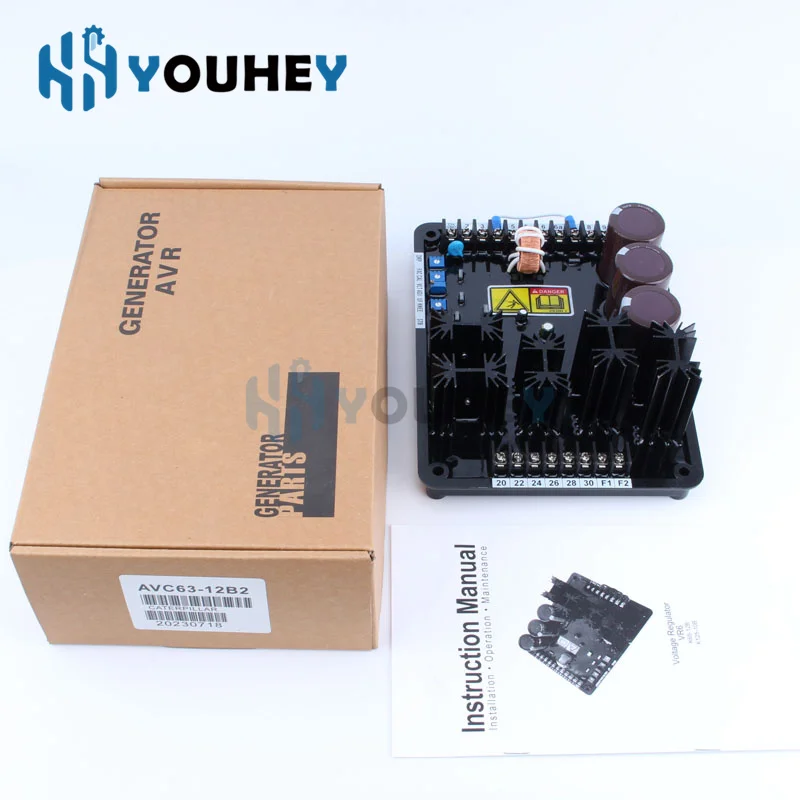 AVC63-12B2 AVC63-12B1 плата регулирования давления AVR регулятор напряжения дизельного генератора подходит для Cat AVC63 12B1 vr6 (art.: 3920cd788ebbf) - 3920cd788ebbf