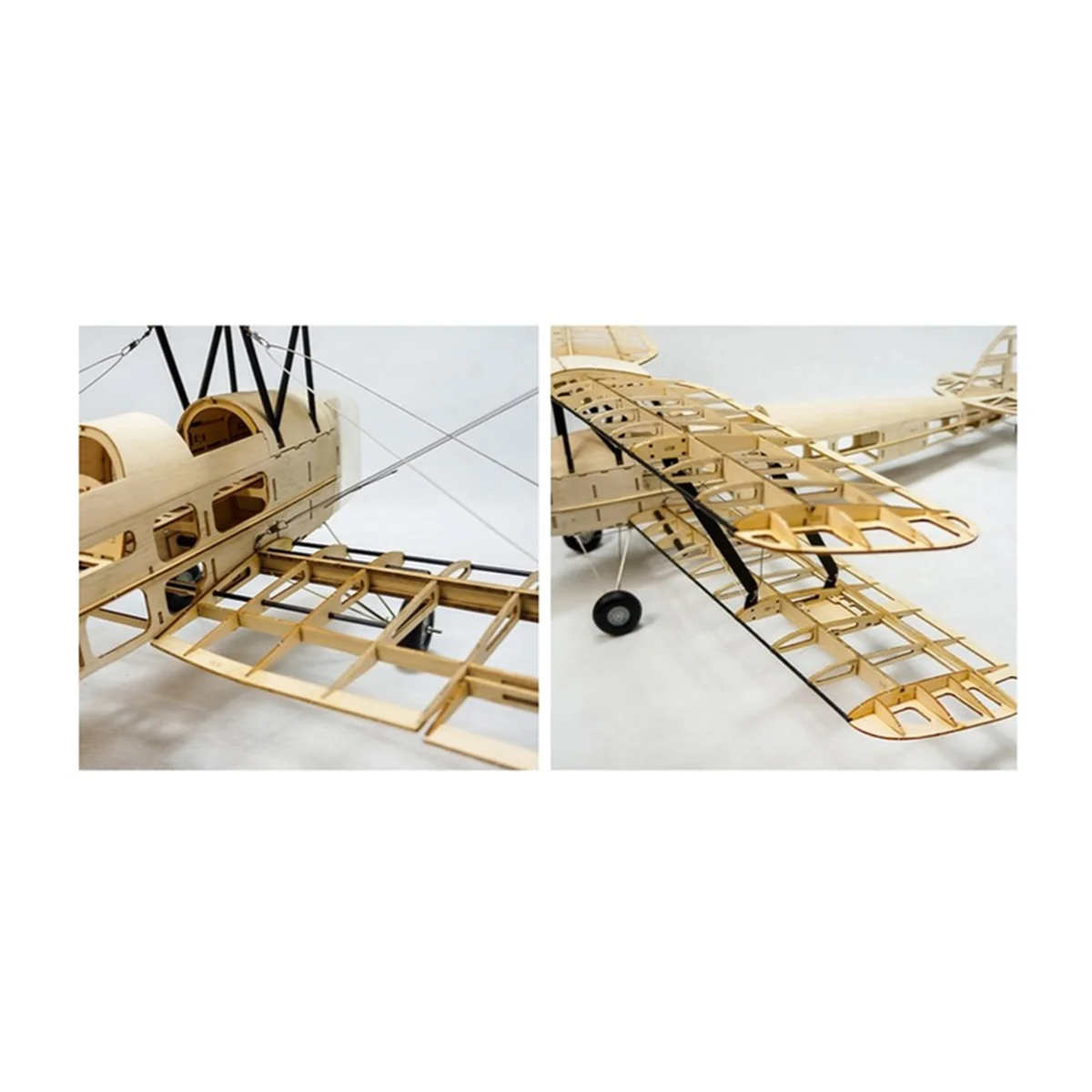 Фото LBER RC модели самолетов масштаб 980 мм мини деревянный строительный комплект DIY электрический самолет RC летающая игрушка №3