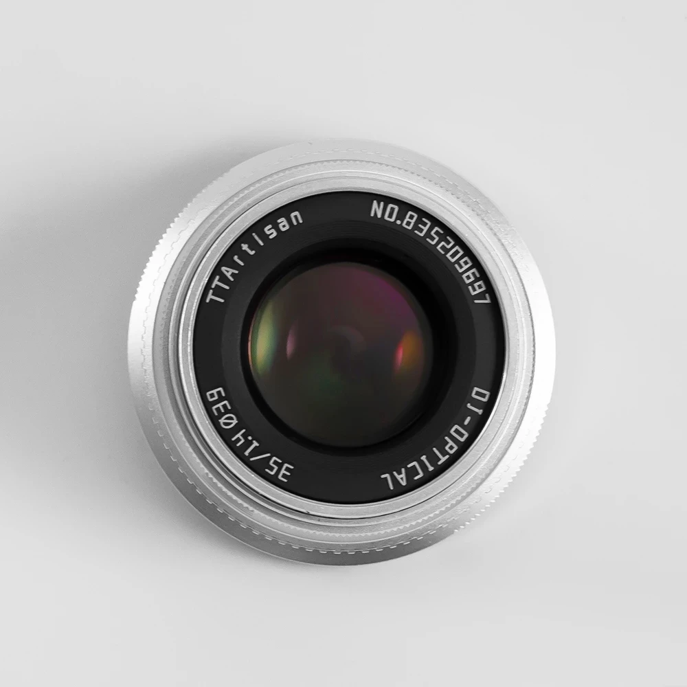 Фото TTArtisan 35 мм F1.4 APS-C объектив с ручной фокусировкой и большой диафрагмой для SONY E FUJI X Canon M Leica L Nikon Z Panasonic Olympus M4/3 EOSR №4