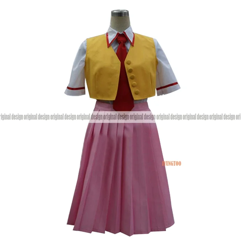 Фото Higurashi When They Cry/Higurashi no Naku Koro ni Keiichi Maebara Rika Furude Rena Одежда Косплей Костюм, принимаются по индивидуальному заказу №3