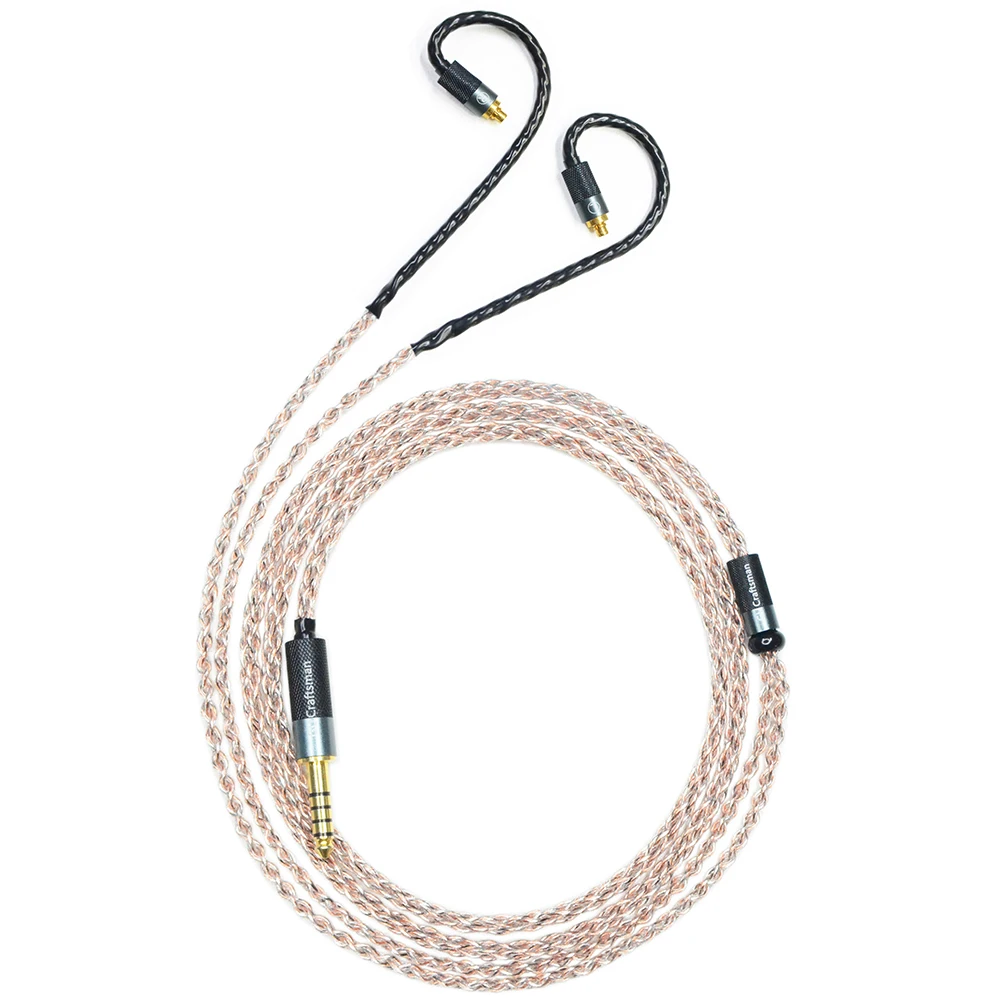 5N OFC медный + графенный кабель для обновления ушного монитора для AKG N5005 N30 N40 IEM
