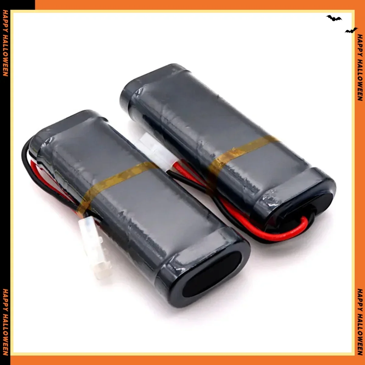 Аккумулятор 7,2 В, 6800 мАч, NiMH аккумулятор, RCcar Truck Bugibot tank ni mhBattery, серый источник питания для ужина, с разъемами Tamiya