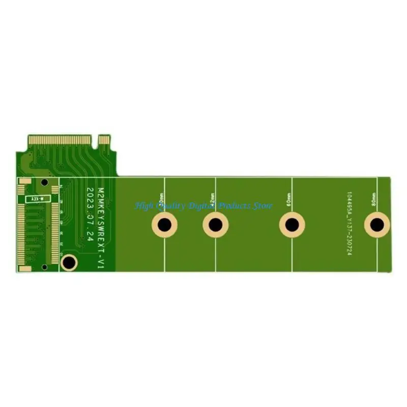 Фото U2JE 1PC PCIE4.0 для ROG Ally Handheld Transfer Poard Модифицированный жесткий диск для карты адаптера 90 градусов №5