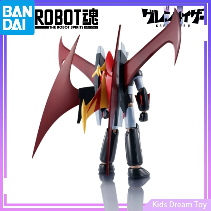 Bandai в наличии, оригинальные THE ROBOT SPIRITS [SIDE SUPER] Mazinger X&Jet Scrander, аниме-фигурки, игрушки, Коллекционная модель, подарок