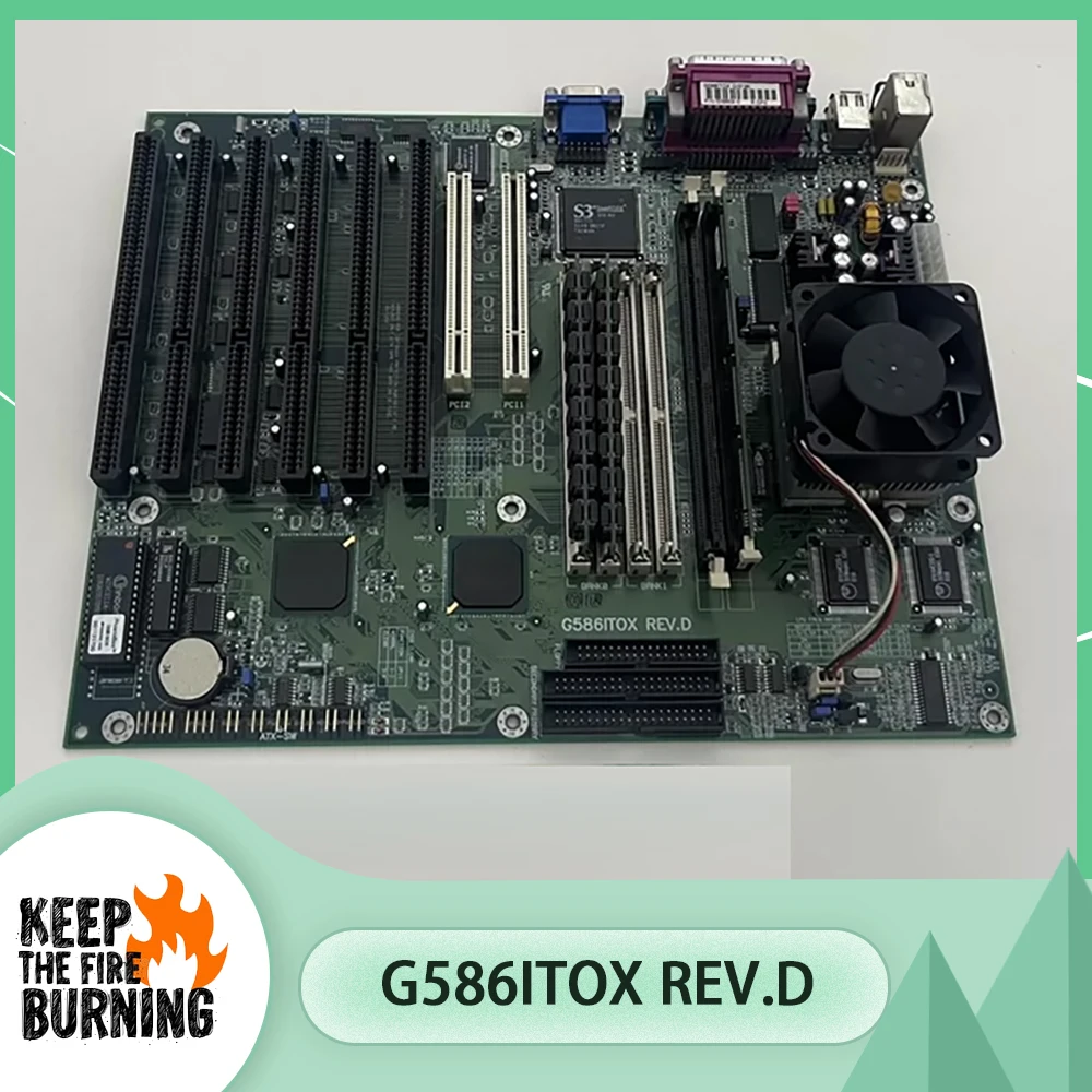Материнская плата промышленного управления 586, G586ITOX REV.D G586ITOX C/512K