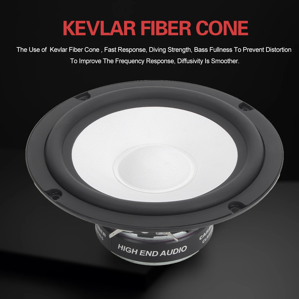 Фото 2025 Audio YS-65203 Высококачественный конус из стекловолокна, 2-полосные автомобильные колонки 6. 5-дюймовая автомобильная акустическая система №5