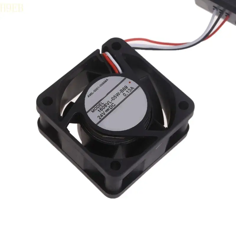 Фото H9EB 39X39X19 мм A90L-0001-0575#A 1608VL-05W-B69 4020 39 мм 24 В 0,09A Система FANUC Охлаждение вентилятор Fornmb №5
