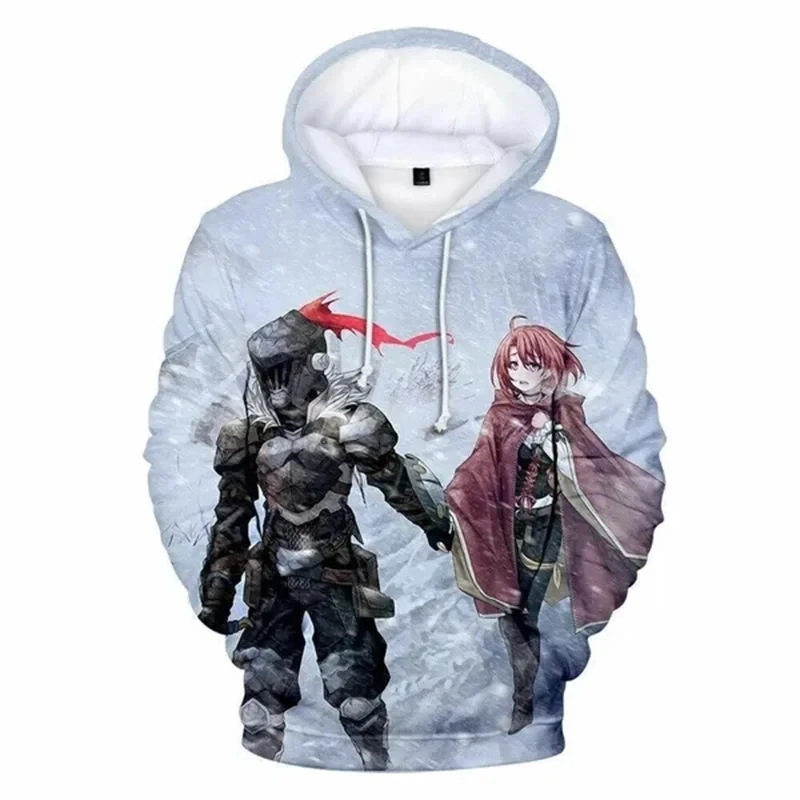 Толстовка Goblin Slayer Priestess с аниме, Мужская толстовка, уличный пуловер в стиле Харадзюку, осенняя толстовка, повседневная универсальная спортивная одежда, пальто (art.: 3920c401ff08b) - 3920c401ff08b