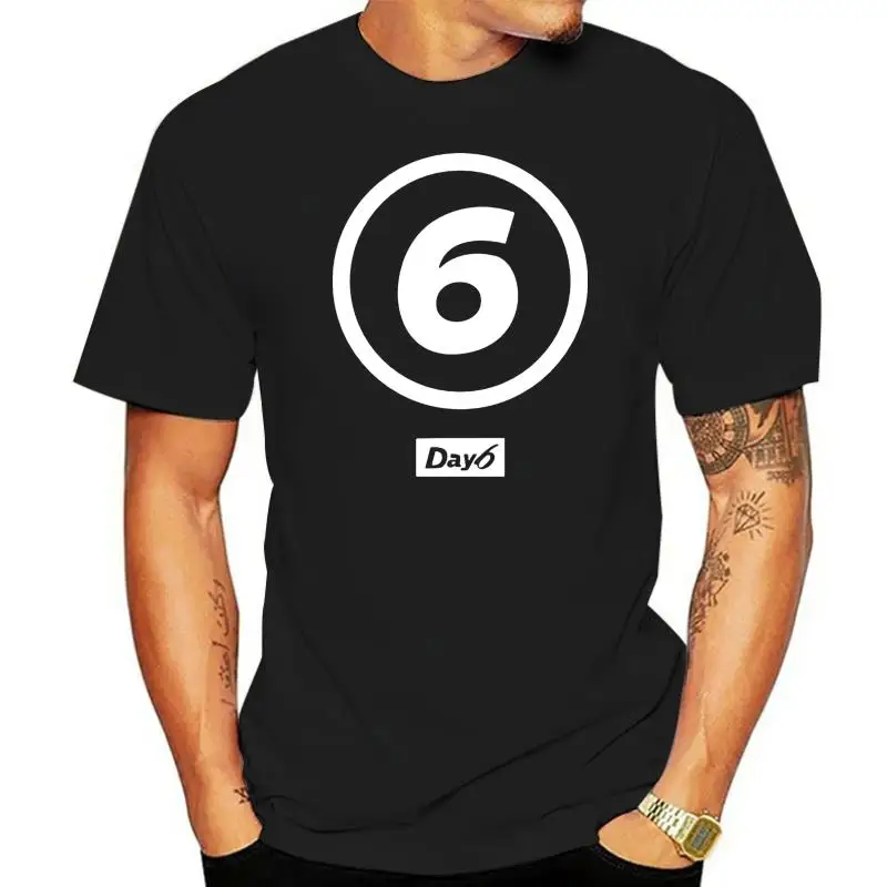 Day6 T Shirts Custom Style Fitness Classic And Comic Day6 Tee Loose Short Sleeve Tshirt Korean Day 6 Fan Support Hipster Camisas