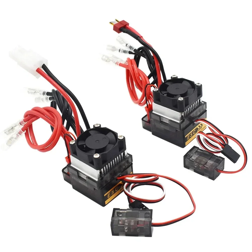 7,2 A Матовый регулятор скорости ESC 5,6-16 в 2-4S Lipo 1/8 в/2 А выход с радиатором для RC 1/10 RC электрический автомобиль грузовик багги