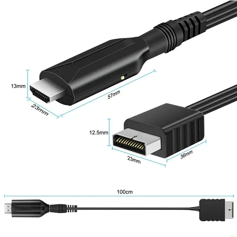 B03F Mini Size для PS1  для на HDMI-совместимого преобразователя 100 см. Адаптер длины Полный цифровой для конвертера (art.: 3920cc448a3b2) - 3920cc448a3b2