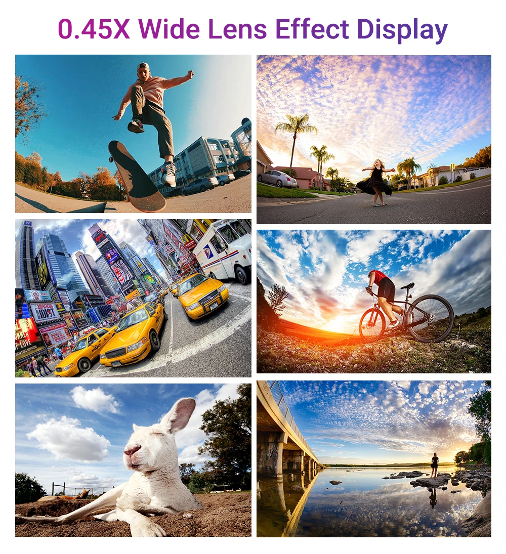 Фото 2023 Новый Lensa Ponsel 2 в 1, поворотный Super X Lensa Kamera HD Makro X для iPhone 12 11 8 7 6XS Samsung Huawei Xiaomi №3