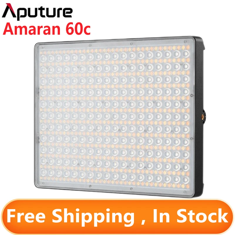 Aputure Amaran P60C P60X RGBWW Полноцветная двухцветная светодиодная панель P60x для фотосъемки 2500K-7500K Подходит для приложения Sidus Link