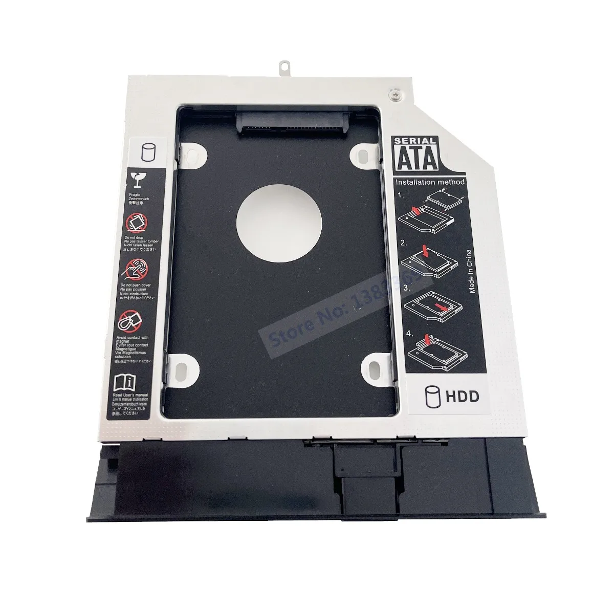 Фото 2-й модуль жесткого диска HDD Caddy Frame для Lenovo B50-30 B50-40 B50-45 B50-70 B50-80 B51-35 B51-40 B51-45 B51-80 Кронштейн рамки №3
