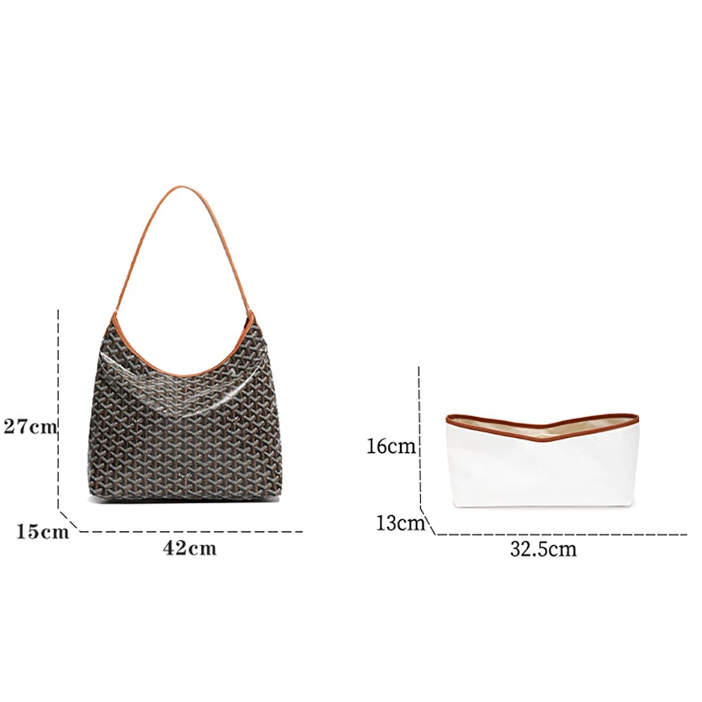 Водонепроницаемая сумка-органайзер подходит для GOYARD HOBO Tote, сумка для макияжа, органайзер Dupont, дорожная внутренняя сумочка, косметички для мам (art.: 3920d0f4f0fdf) - 3920d0f4f0fdf