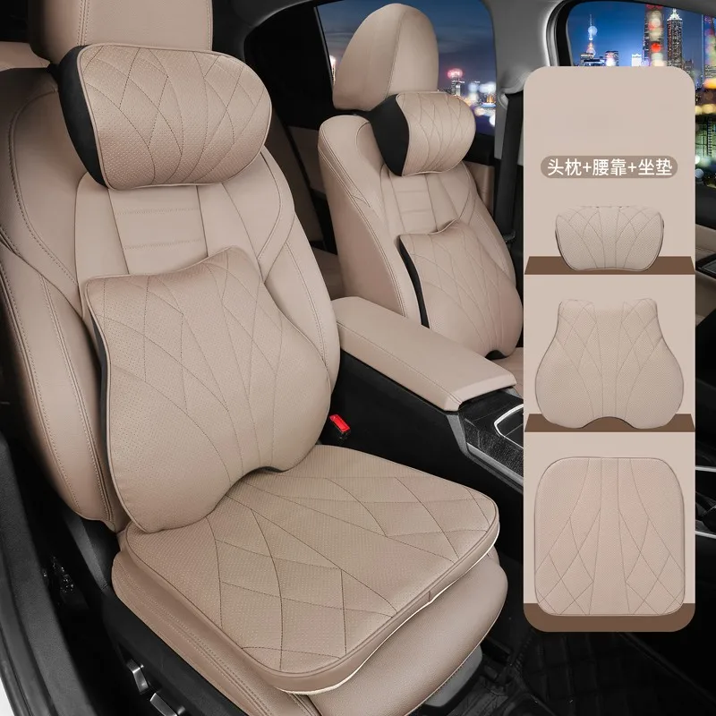 Поддержка автомобильного сиденья для Honda, чехлы на автомобильные сиденья, дышащая подушка для шеи, поясничная поддержка Civic FIT Accord Prelude CRX 5th City CRV CRZ