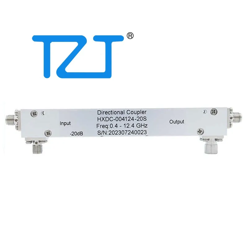 TZT HXDC- 004124 -20S 0,4-12,4 ГГц RF микроволновая широкополосная направленная муфта 20 дБ с гнездовым разъемом SMA