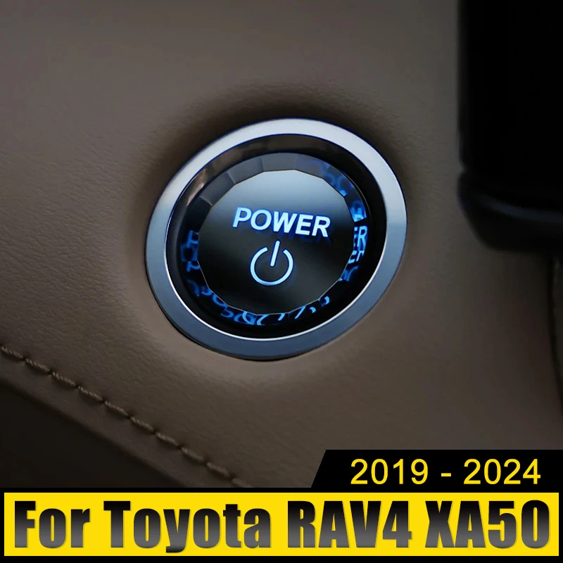 Гибридное кольцо-Наклейка для Toyota RAV4 XA50 2019 2020 2021 2022 2023 2024 RAV 4