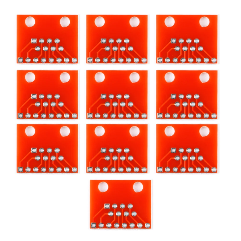 10 шт. портативные модульные разъемы/разъемы Ethernet RJ45, коммутационная плата, плата модуля разъема адаптера
