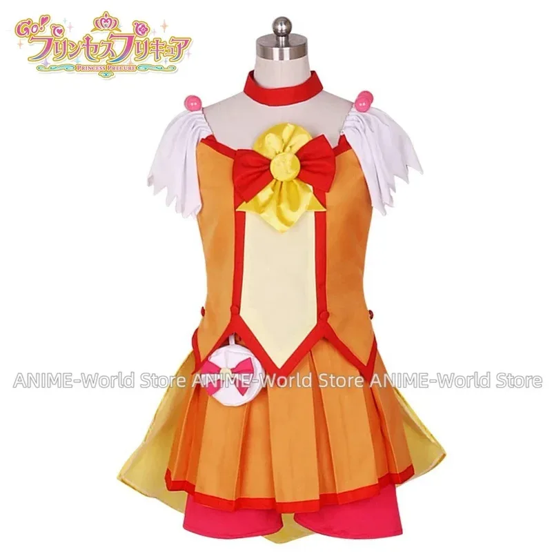 Фото 2025 22 Хэллоуин Улыбка PreCure! Force Hino Akane Glitter Cure Sunny Dress Косплей Костюм для взрослых Делюкс Высокое качество №3