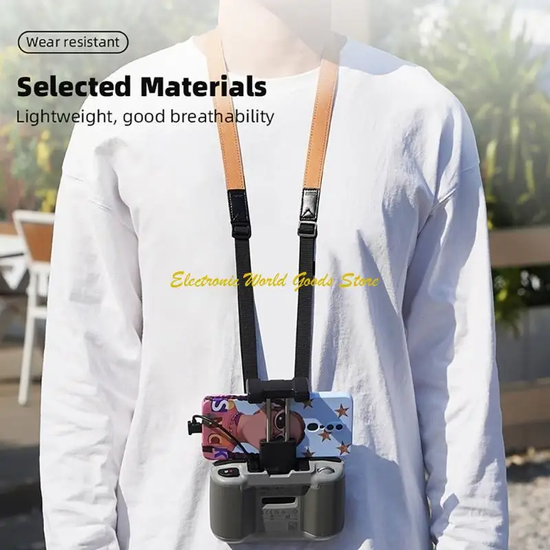 A3PD Регулированные дистанционные контроллеры Lanyards Neck Steam Ремень с двойным крючком. Фиксированный зажим для воздуха 3