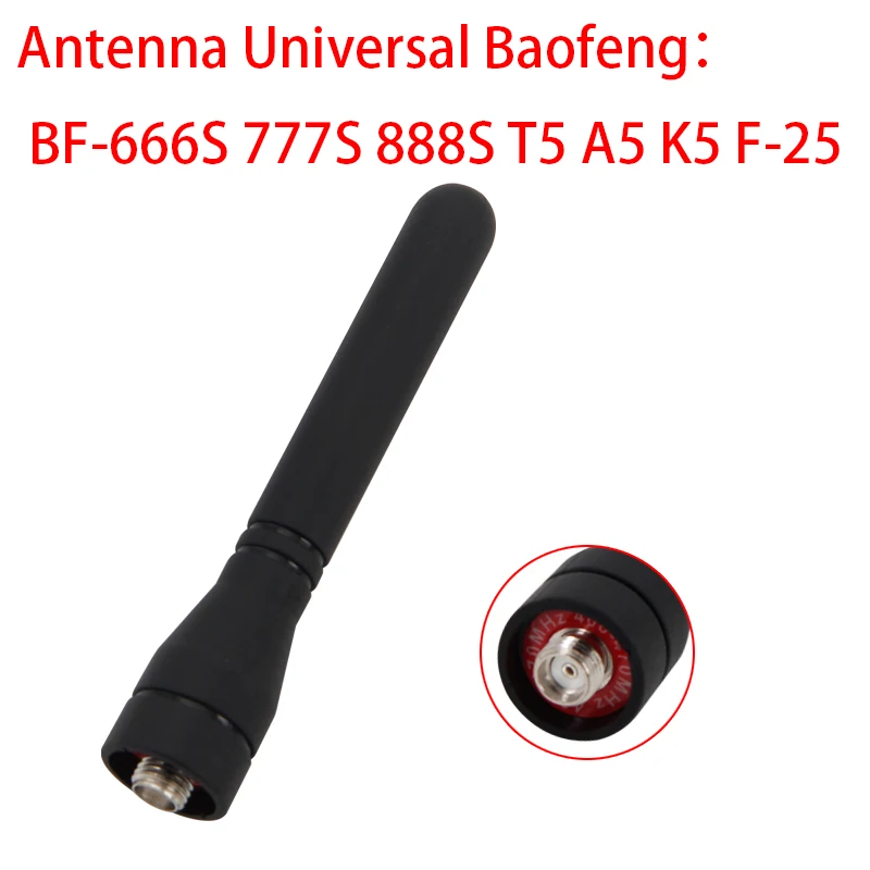 1/5 шт., мягкая антенна T5, Женская фотовспышка для Baofeng, Φ, Φ, максимальная мощность 10 Вт, сопротивление 50 Ом, горячая Распродажа, новый бренд