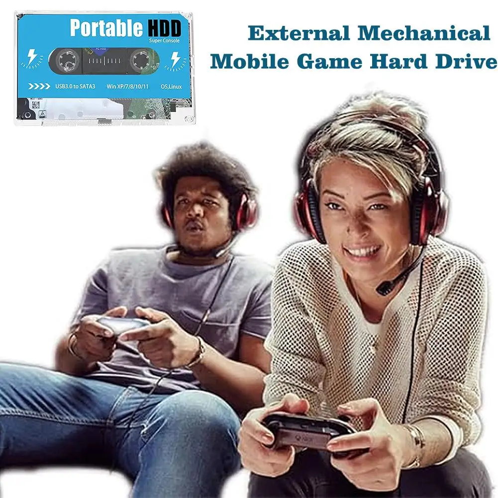 Игровой жесткий диск Super Console 500G 100000   Видеоигры 70 эмуляторов для DC/MAME/SS/NAOMI/PS2/PS1 Plug and Play Batocera V7U1