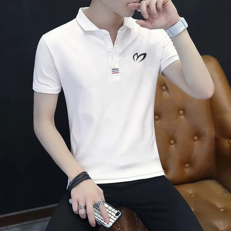 Kemeja Golf Pria Musim Semi 2023 Kaos Golf Cepat kerbersirkulasi Pakaian Golf Nyaman Kemeja Polo Pria Atasan Lengan Pendek