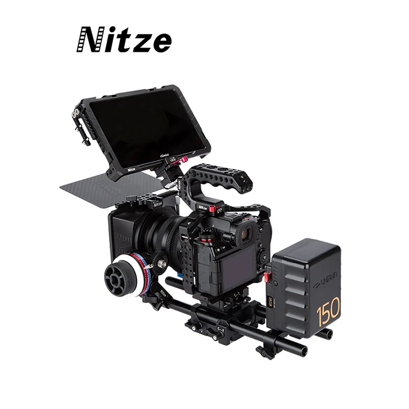 Фото Комплект клетки монитора Nitze JT-SB01A/JT-SB01B для монитора SHIMBOL M7/Pamiory 7, аксессуары для монитора №5