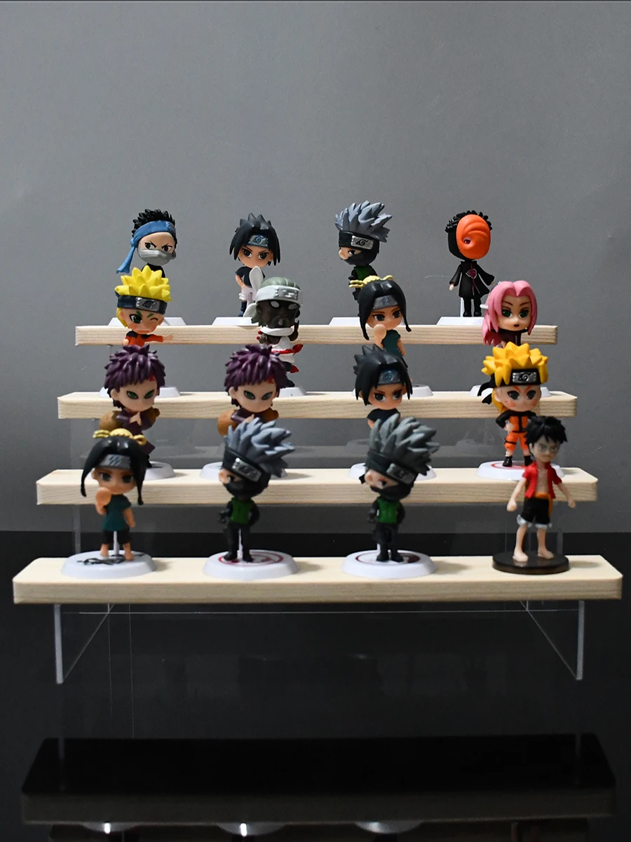 Акриловая подставка-витрина, полка для коллекционных вещей Amiibo, поп-фигурки, кексы, духи, макияж, деревянная подставка-Органайзер (art.: 3920c0d8ed3dc) - 3920c0d8ed3dc