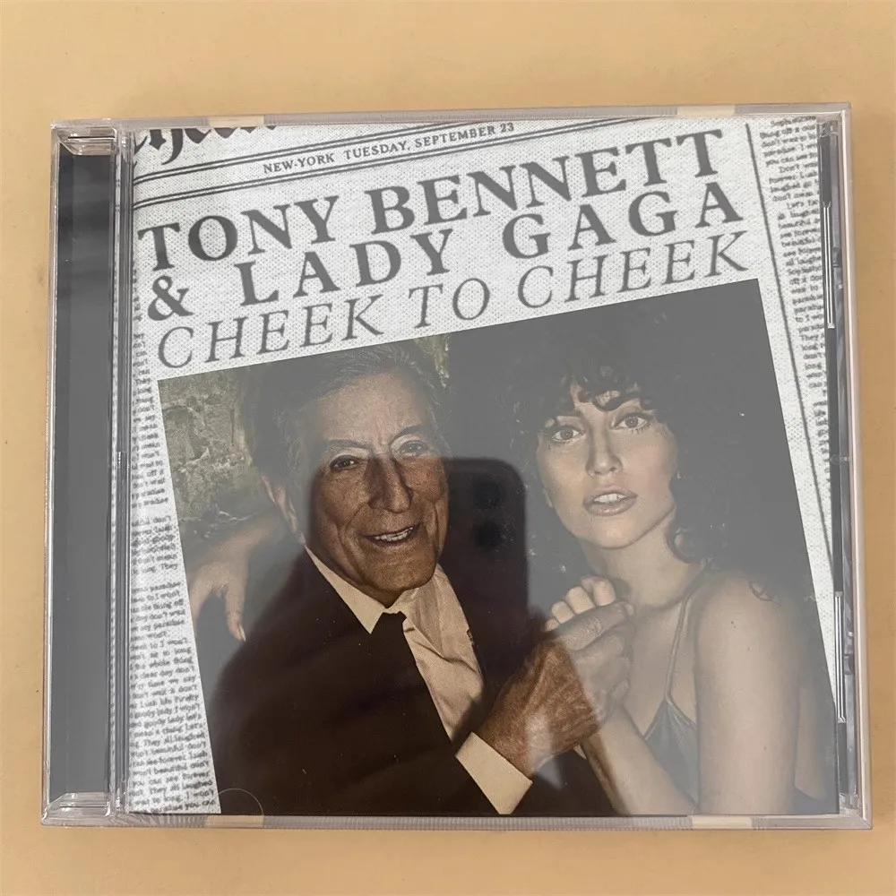 Jazz Lady Gaga Tony Bennett Музыкальный компакт-диск Cheek to Cheek Альбом Anything Goes Музыкальная запись Косплей Walkman Soundtracks Коллекция коробок